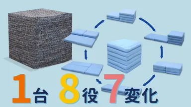 変化するキューブ