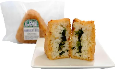 【しなの】味噌焼おにぎり 野沢菜