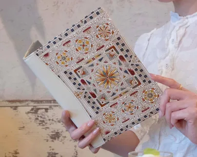 A5ノートカバー(カロー／ブロンズ)