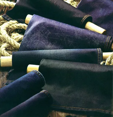 リッチノ・パールファイバー使用デニム生地