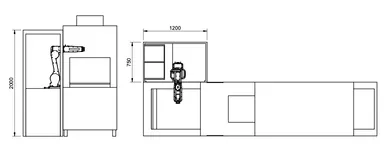 crewbo トレイ system寸法図