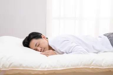 中綿たっぷりふわふわの寝心地