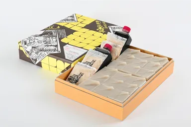 黒蜜ときな粉の小分け数も増量で、おすそわけにもぴったり！