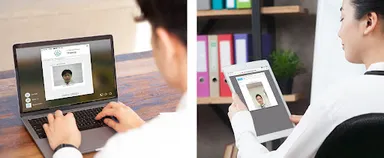 Themis顔認証利用イメージ