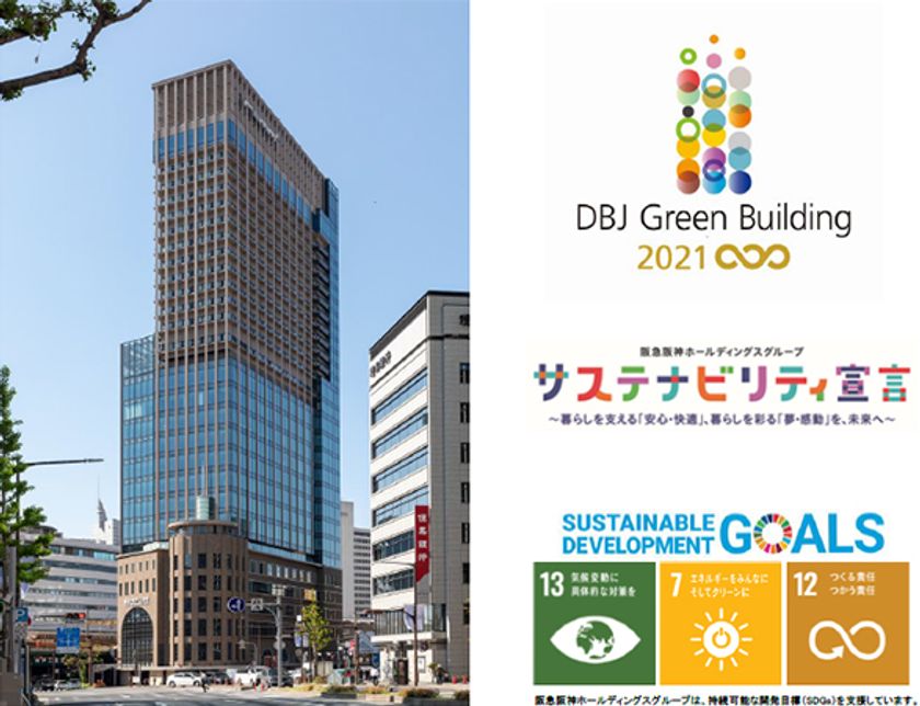 「神戸三宮阪急ビル」が
「DBJ Green Building 認証」を取得しました