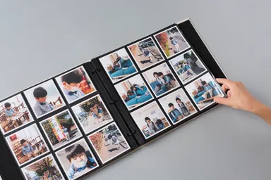 大容量の450枚収納