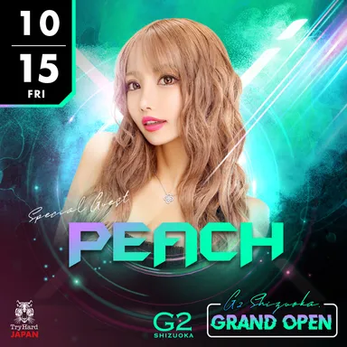 2021.10.15(FRI) SPECIAL GUEST：DJ PEACH