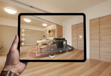 ARでHIROMAによるリモートライフを体感できる