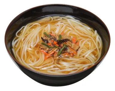 イメージ米粉でつくった山菜うどん