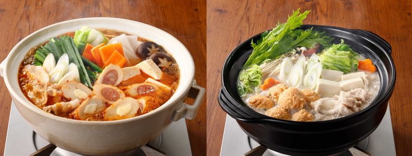 ～カネテツ×ミツカン共同企画～
具材のアレンジが勝敗を分ける！？
「キムチ鍋VSごま豆乳鍋」対決投票キャンペーンを実施