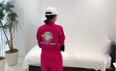 バクタクリーン噴霧作業(2)