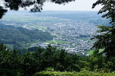 森町の風景
