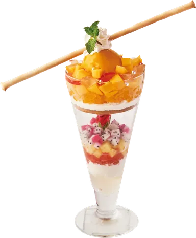 贅沢ご褒美天空のマンゴーパフェ