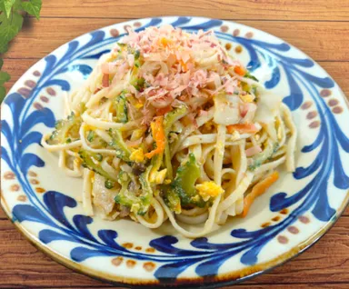 琉球自然薯麺　調理例(3)