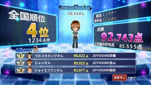 採点ゲーム結果画面_全国採点