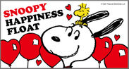 『SNOOPY HAPPINESS FLOAT 2021』フロント看板ロゴ