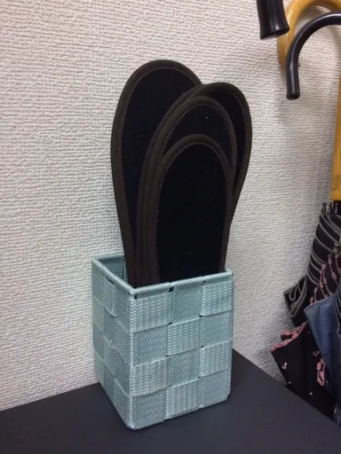 出がけにサッと靴に入れて下さい