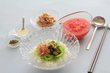 食べるガスパチョごはん