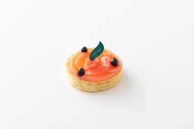 りんごとカシスのプリンタルト