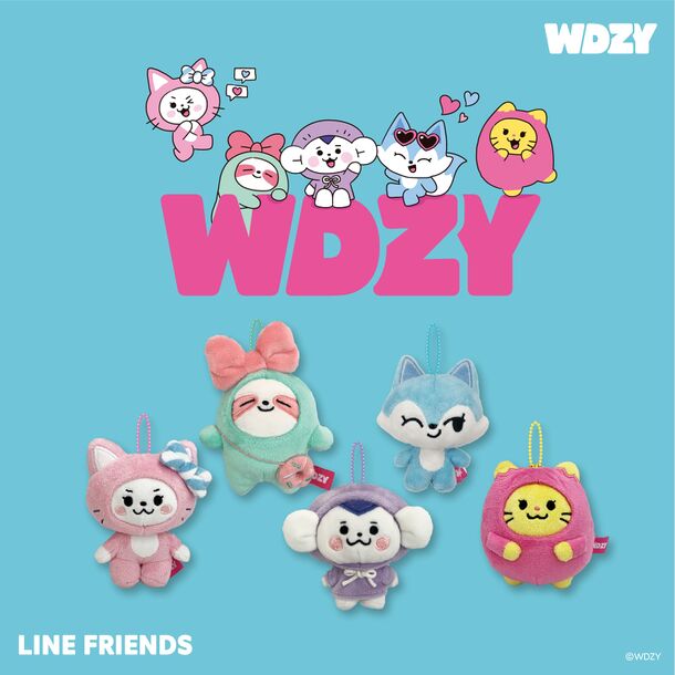 Line Friendsとitzyが生んだキャラクター Wdzy のグッズ エスケイジャパンから10月より発売開始 株式会社エスケイジャパンのプレスリリース