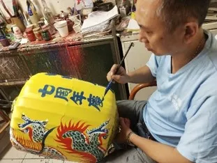 【手描きのオリジナルランタン】