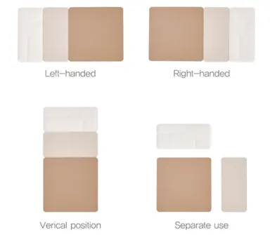 マグネットでパッド同士がくっつく