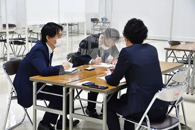 商談会の様子