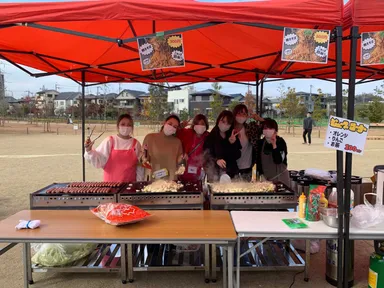 Connect祭り飯盒ブース