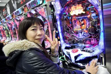 ぱちんこ実戦の様子(前回)