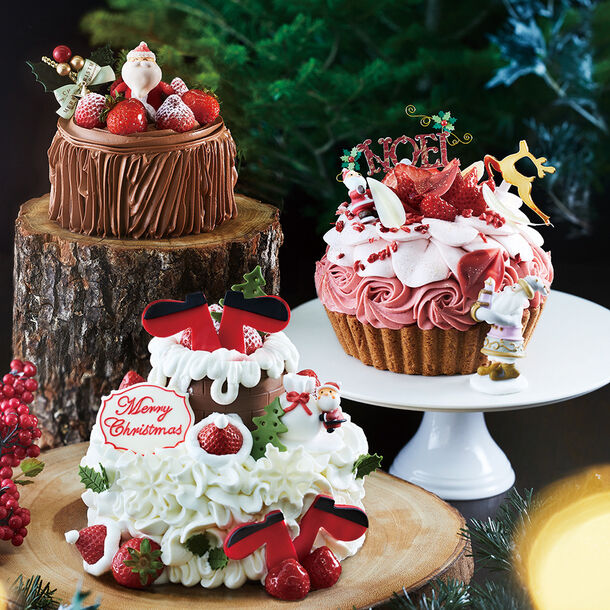 アトリエ アニバーサリーのクリスマスケーキ21はキュートなサンタクロースたちと笑顔いっぱい 楽しいおうちクリスマス 10月8日 金 より予約受付開始 株式会社アニバーサリーのプレスリリース