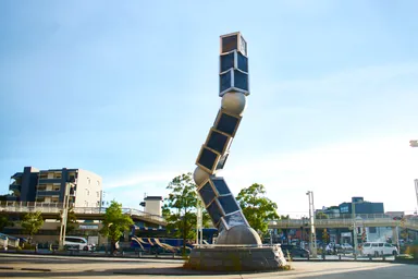 有松駅前モニュメント