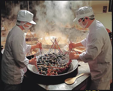 昆布巻製造現場