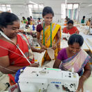 インドの女性(工場)