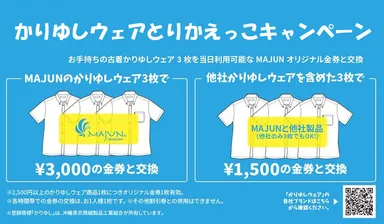 かりゆしウェアとりかえっこキャンペーン