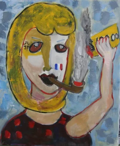 フランス人一万ドルを焼く