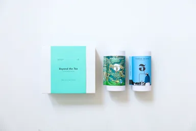 「Beyond the Tea -台湾フルーツ烏龍茶」黄金柚子×巨峰葡萄烏龍茶セット 1,080元(約4,230円)