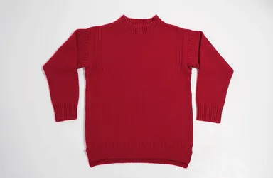 カシミヤガンジーセーター