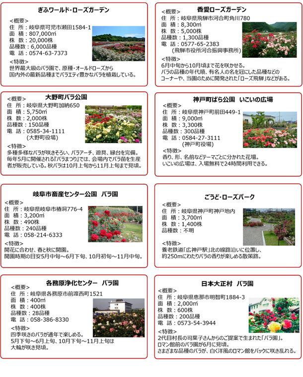 花フェスタ記念公園 が ぎふワールド ローズガーデン に改称 岐阜県広報事務局のプレスリリース
