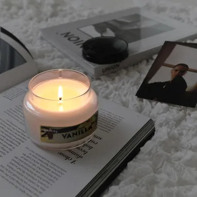 リラックスできるキャンドルです