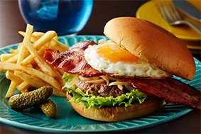 ベーコンエッグバーガー