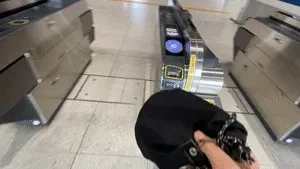 改札口ので使用