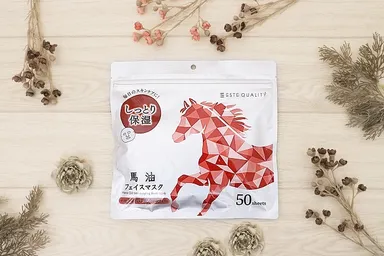 馬油フェイスマスク