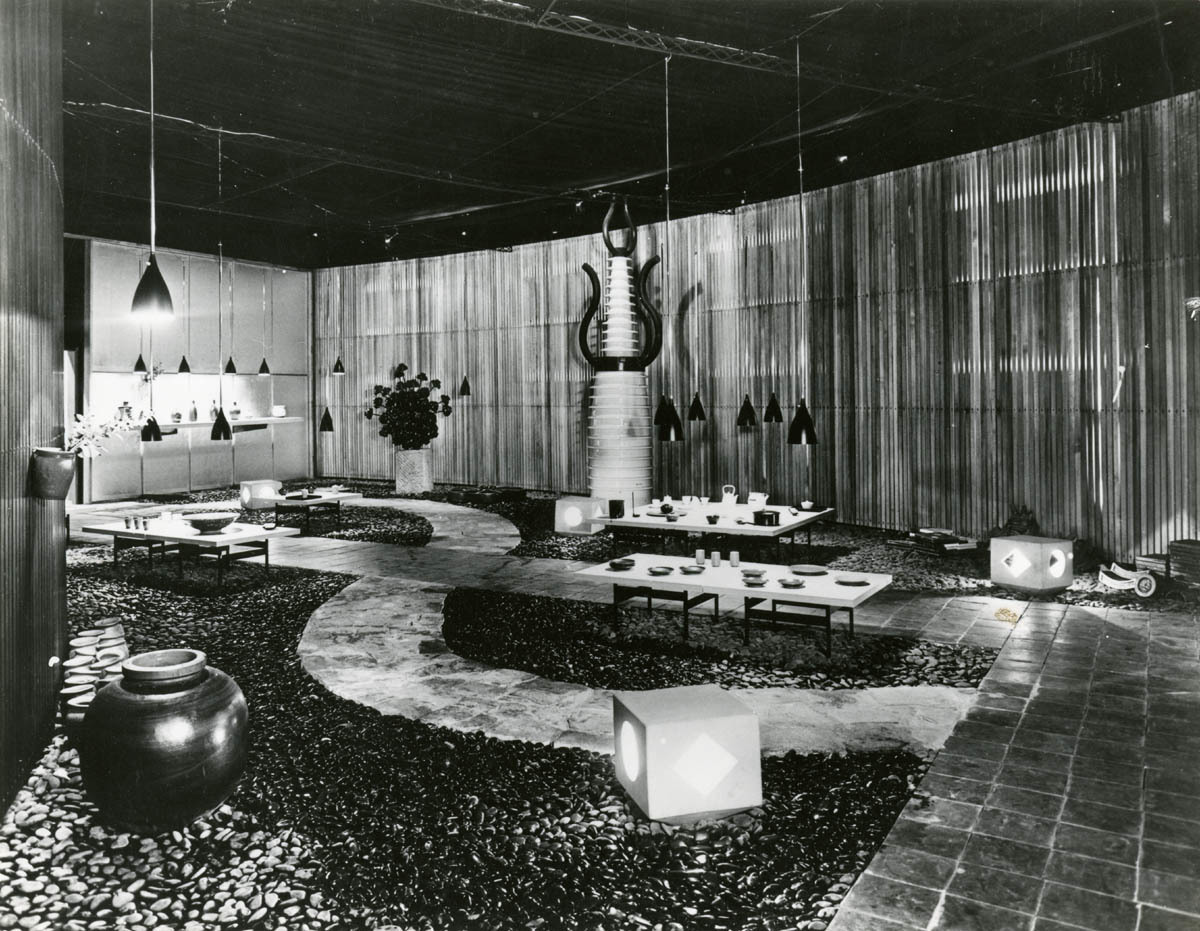 「第11回ミラノ_トリエンナーレ」会場風景　1957年