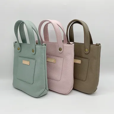 新作のキルテッドミニトートバッグ