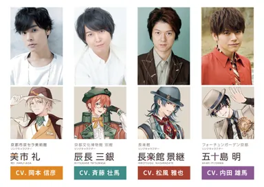 声優陣とリンクキャラ紹介