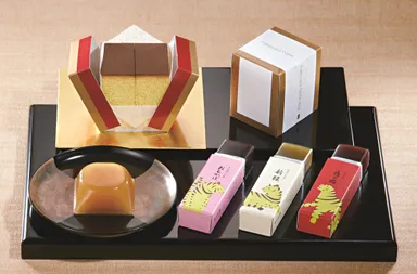 ＜福砂屋＞×＜とらや＞フクサヤキューブ・干支小形羊羹・煉菓子詰合せ