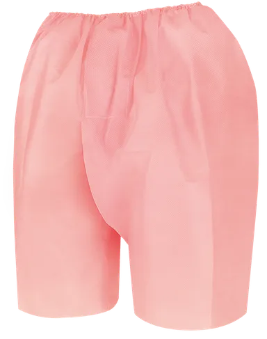 検査パンツ(ピーチ) ナナメ