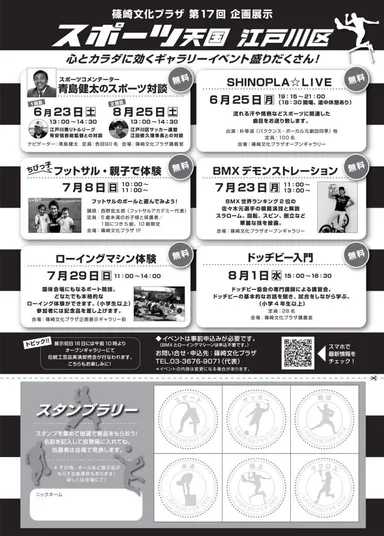 リーフレット 裏