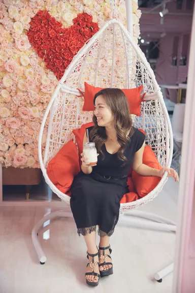 店内ハンモック