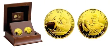 ストロンガー25ポンド金貨2種